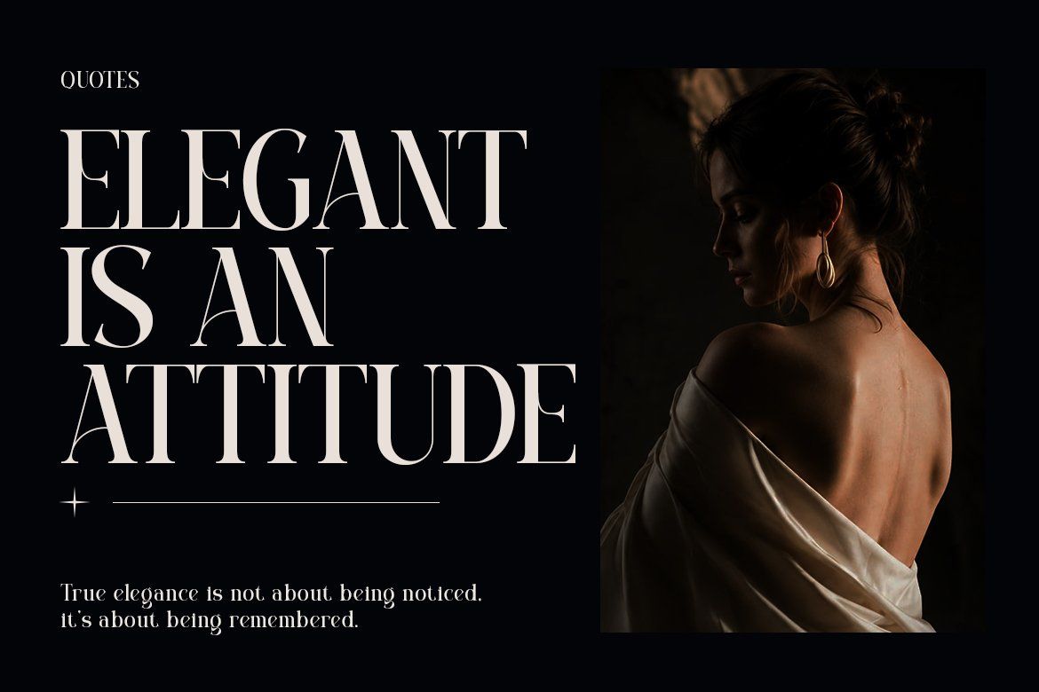 Luxury Serif Font – Monrave — image 2