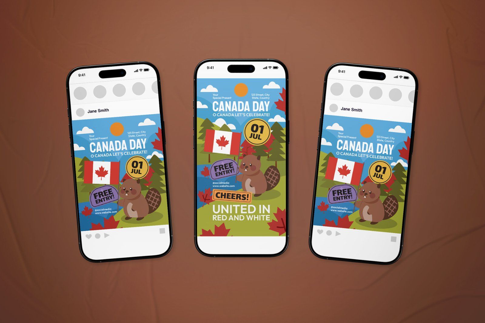 Canada Day Event Flyer Set — image 2