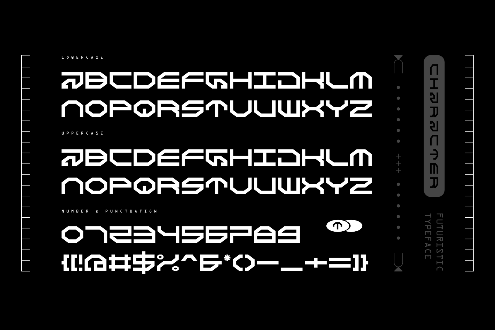 Daxler - Futuristic Display Font — image 2