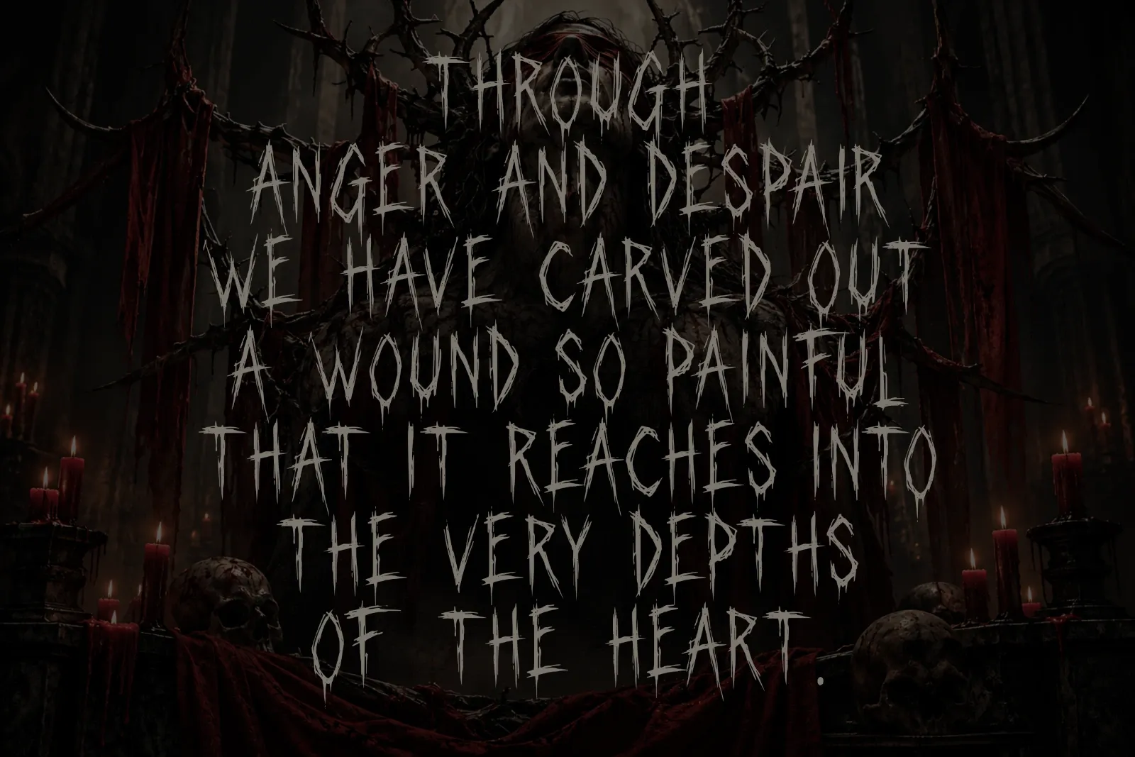 Corpse Smile – Scratchy Horror Display Font, Dark Gothic Typeface for Metal — image 2