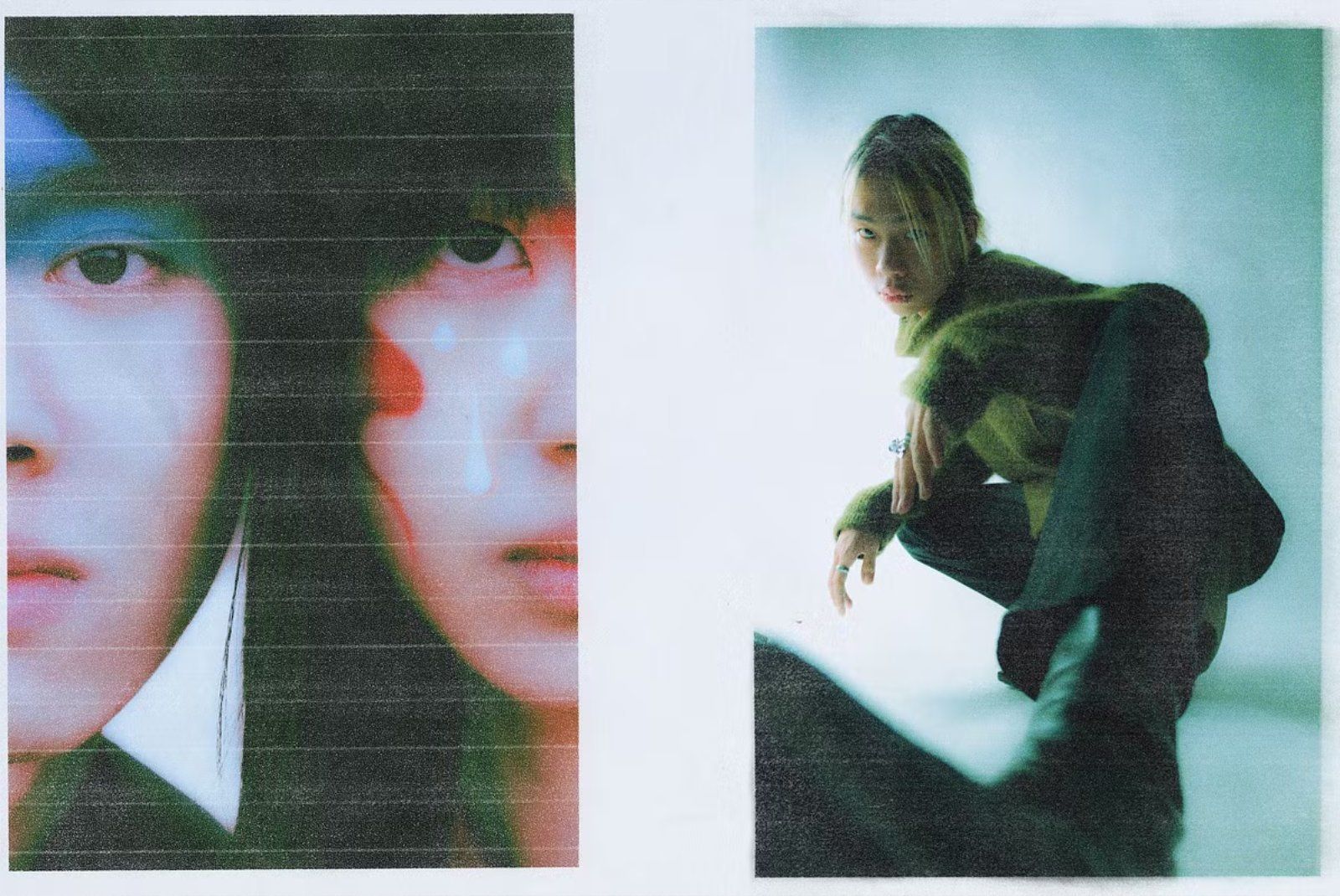 Rough print textures