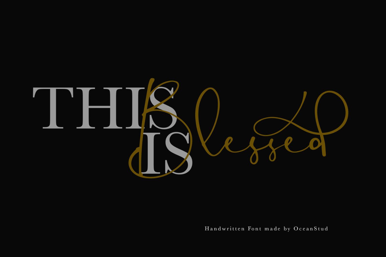 Holy Type | Handwritten Font