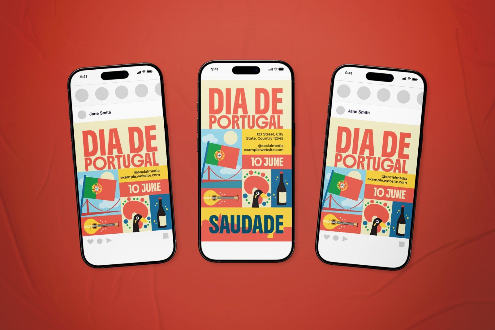 Dia De Portugal Event Flyer Set — image 1