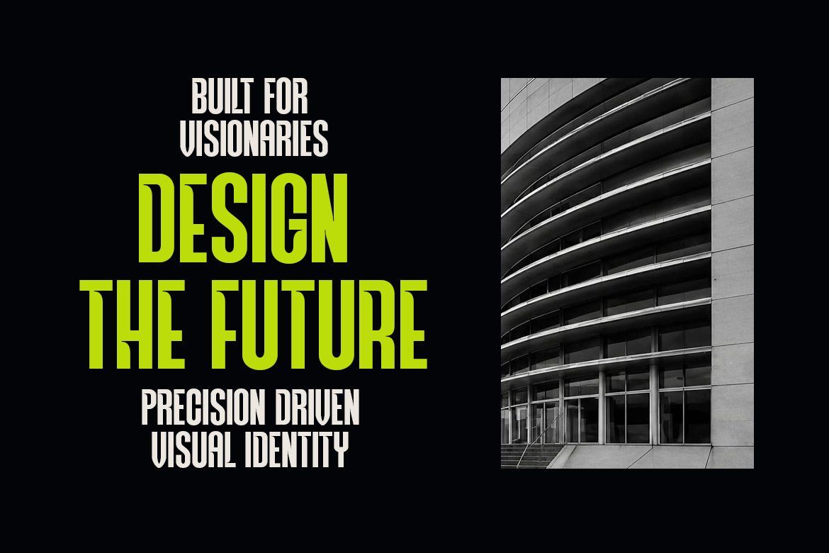 NEXORA - A Modern Condensed Display Font Family