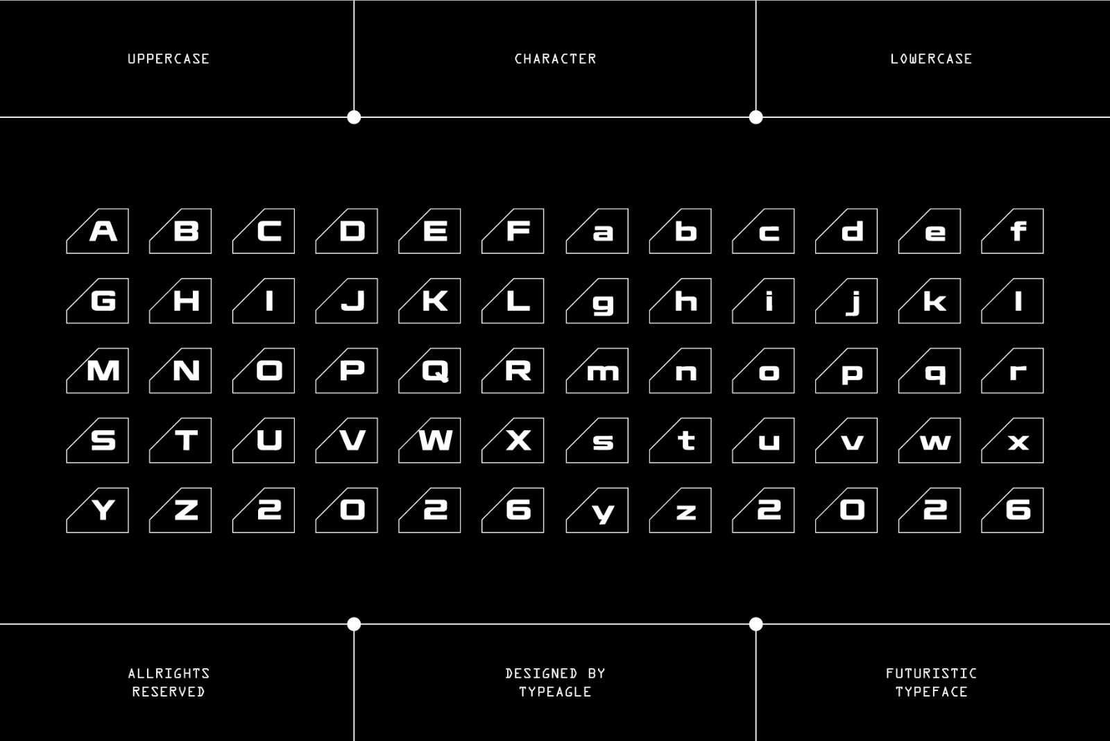 Newbron - Futuristic Display Font — image 2