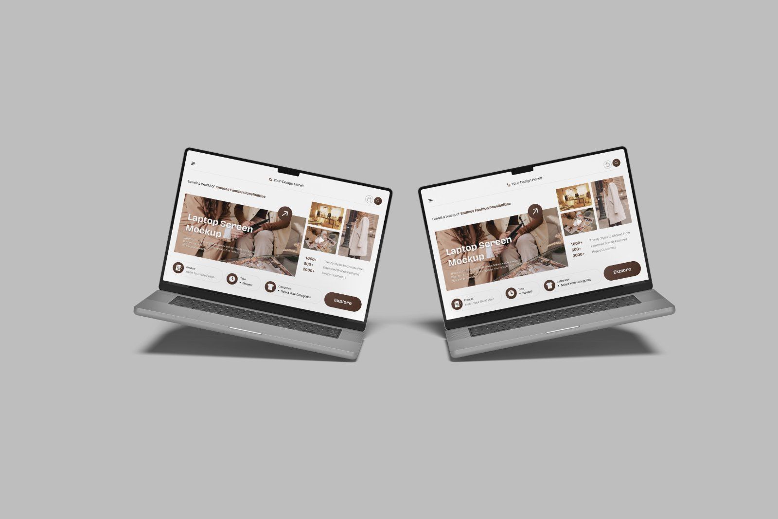 Laptop Mockup — image 3