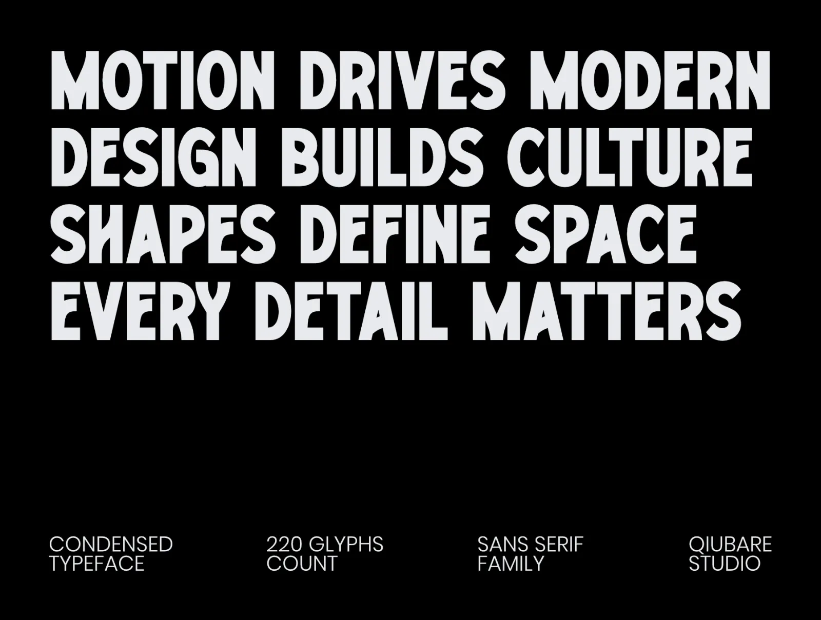 Condensed Font Family Malbeth | 7 Modern Sans Serif Weights — image 2