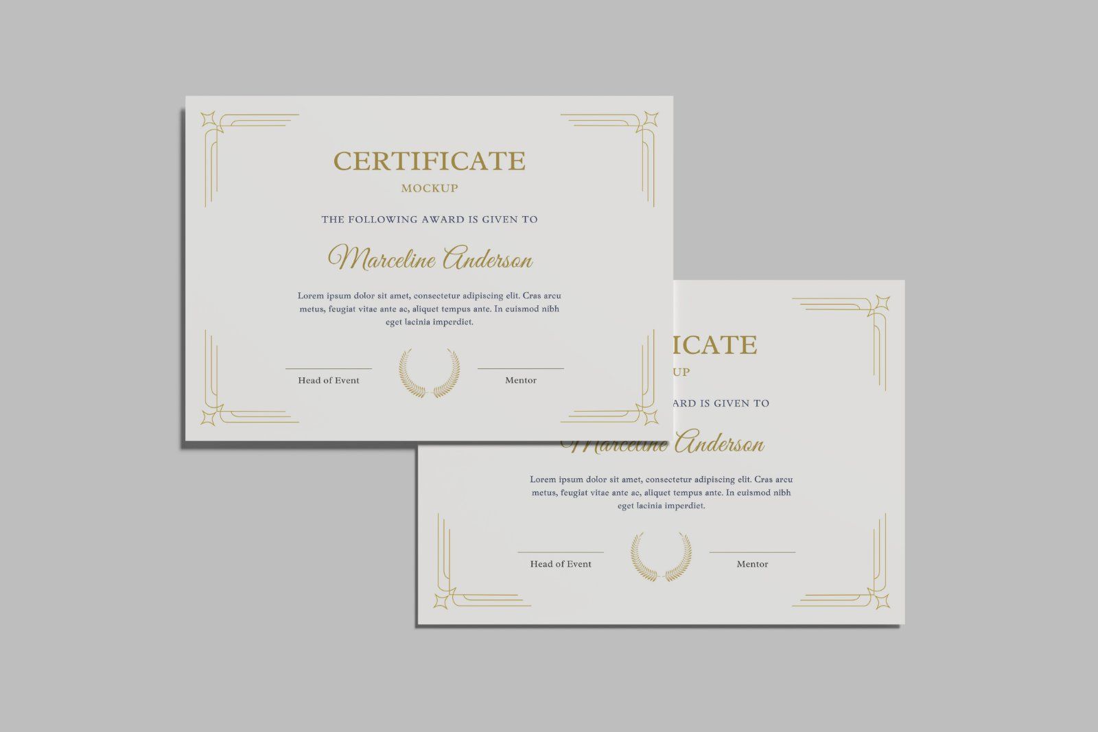 Certificate Mockup — image 2