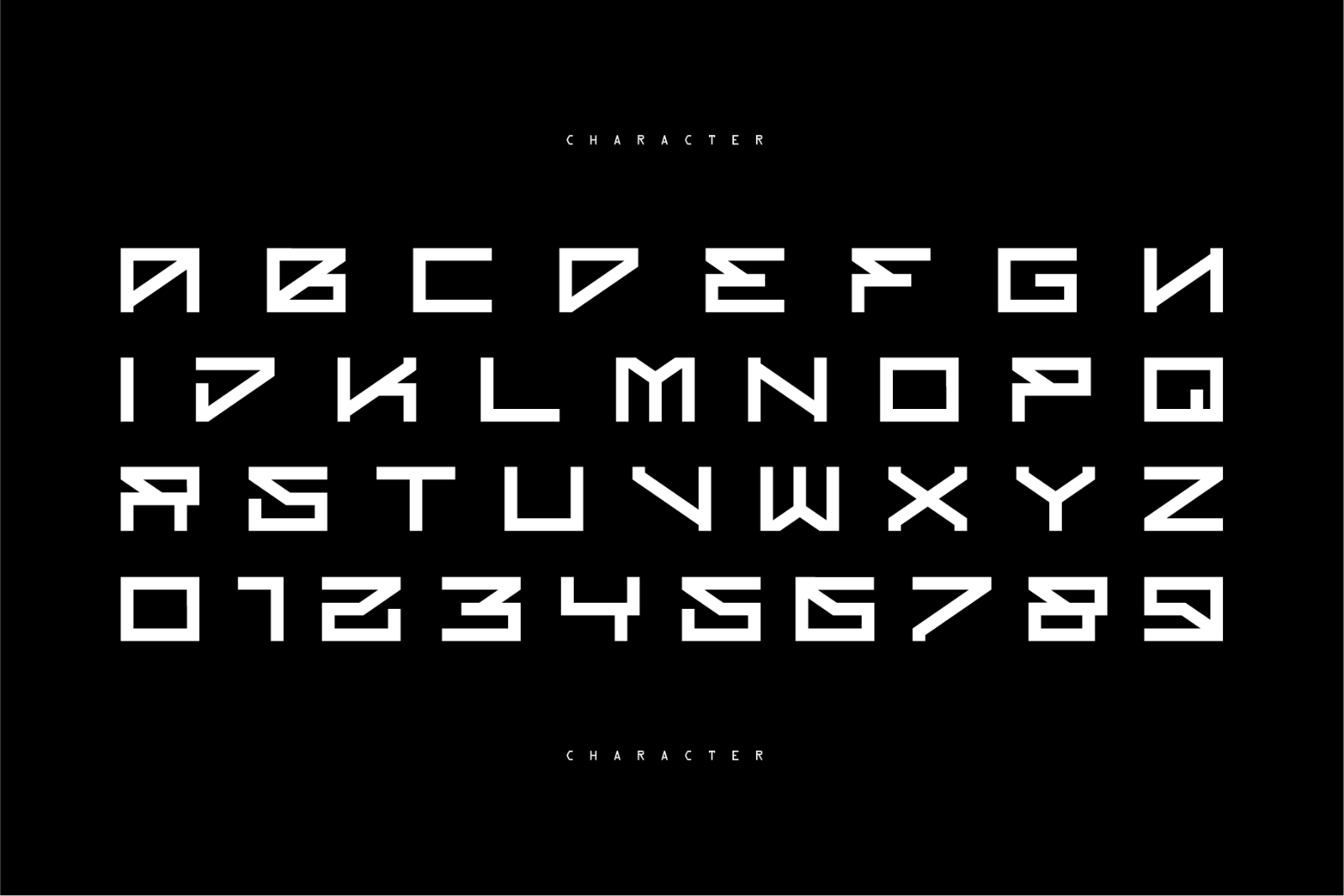 Bronxoz - Futuristic Display Font — image 2