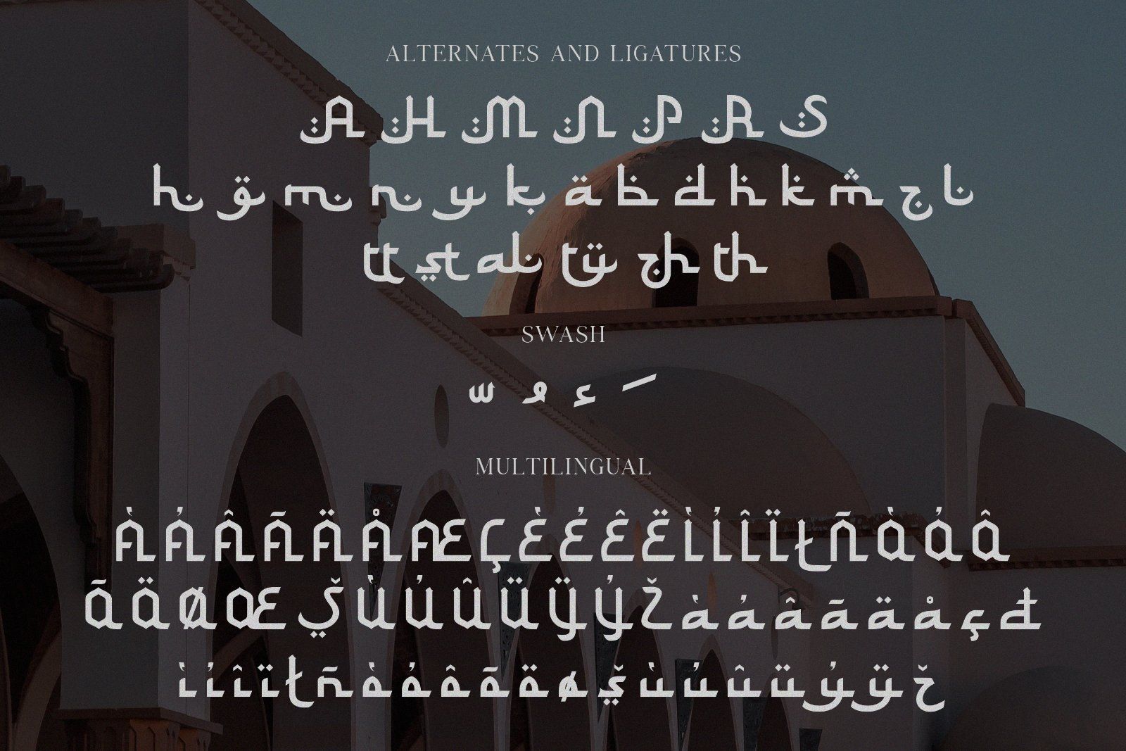 Abizhar - Arabic Display Font — image 10