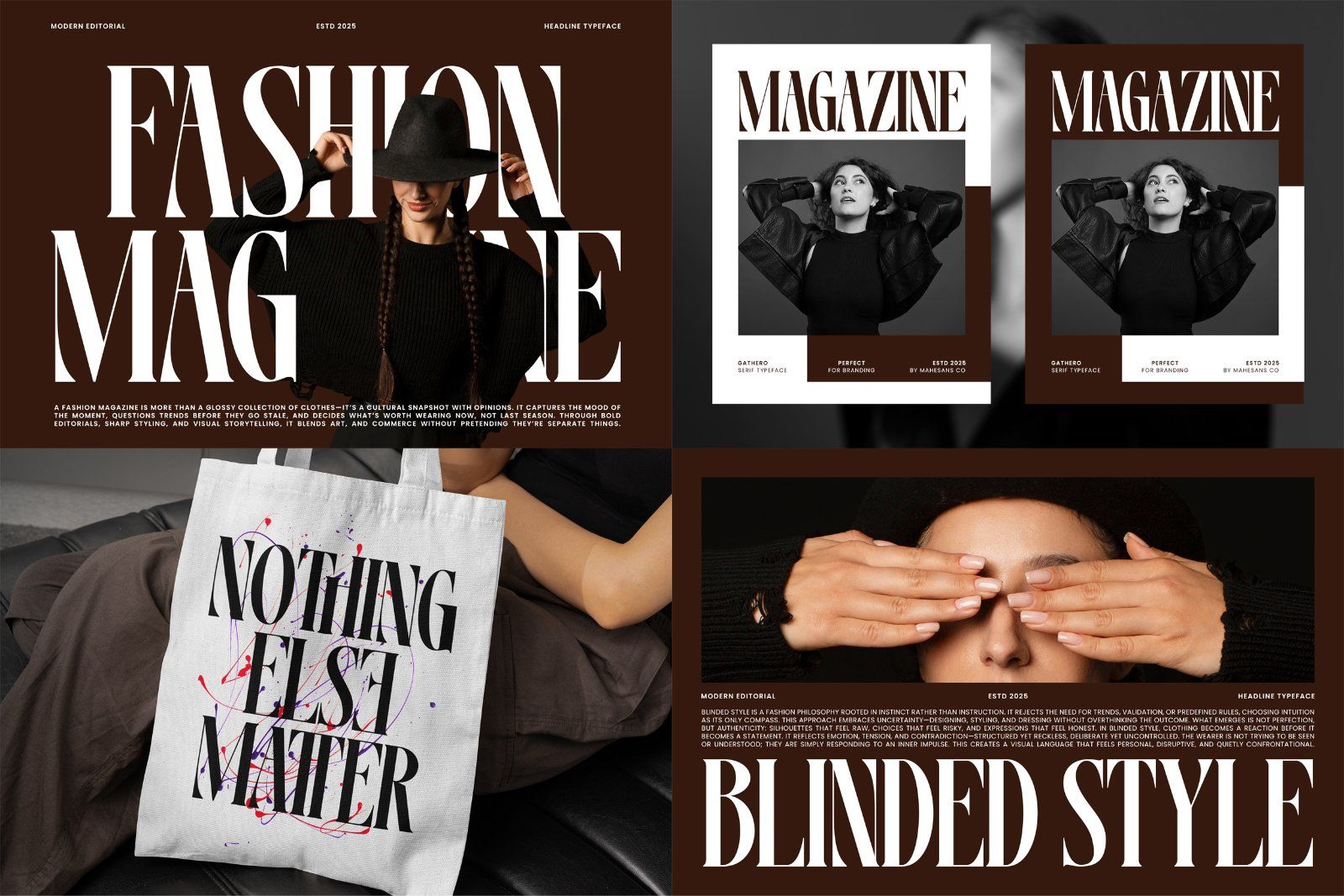 Headline Serif Font Bundle