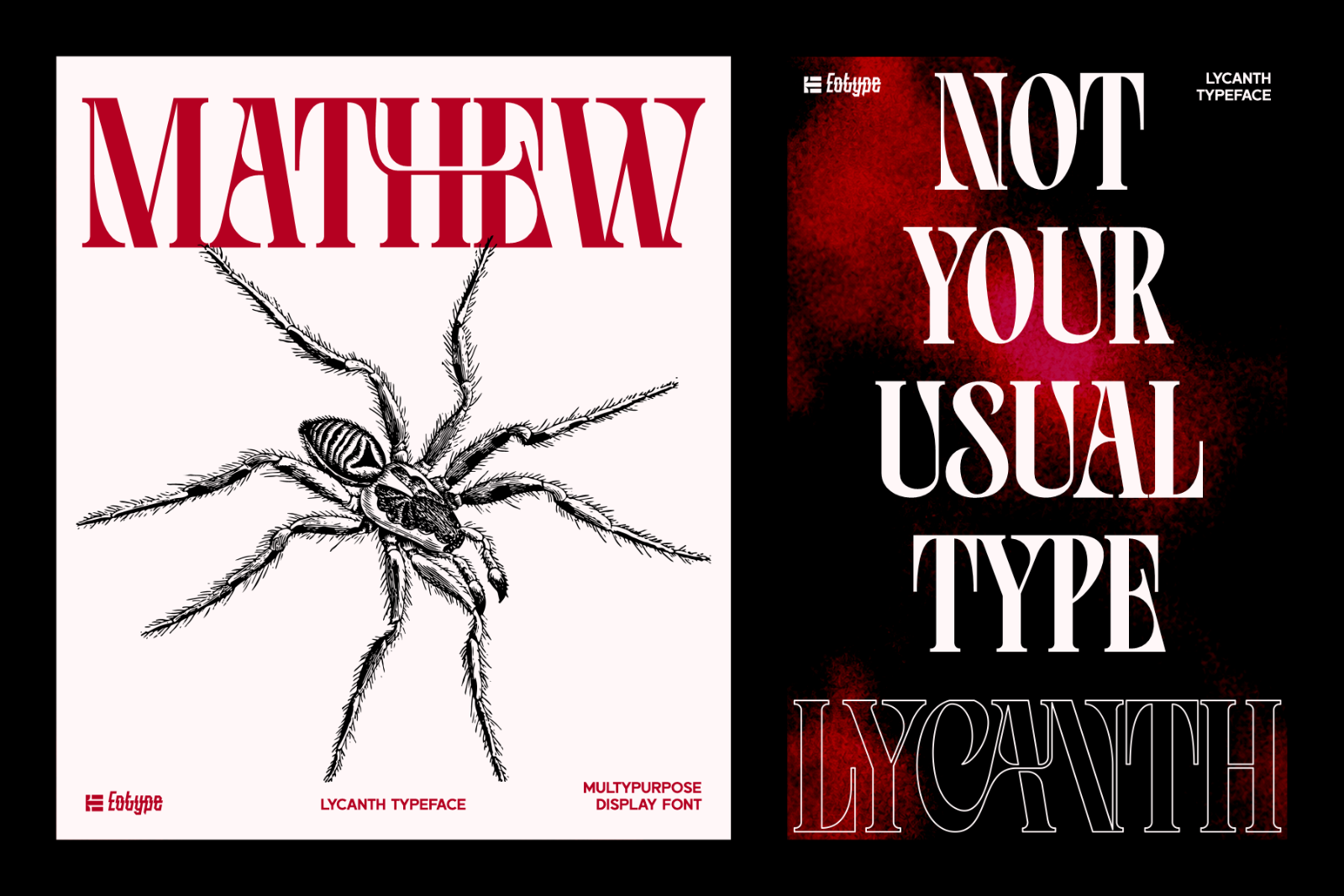 LYCANTH - Dramatic Serif Display Typeface — image 2