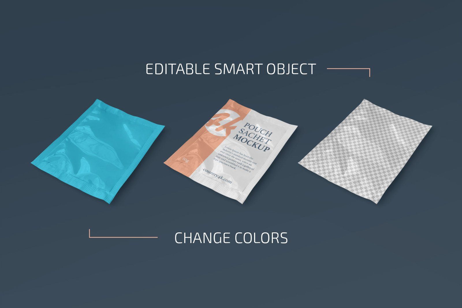 Pouch Sachet Mockup Set — image 2
