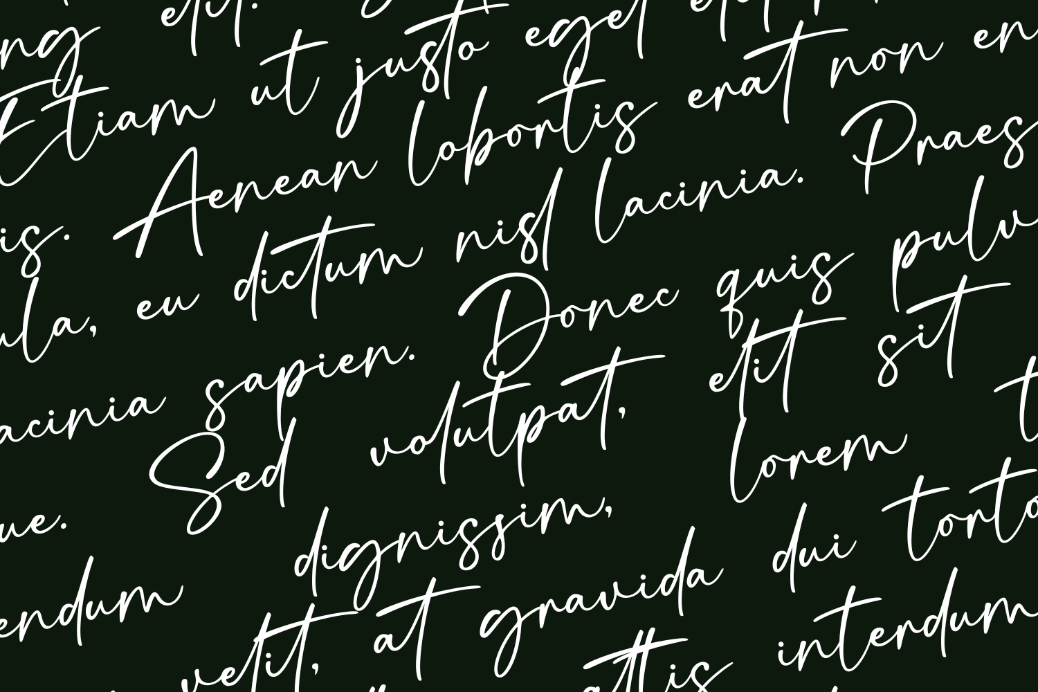 Signatura Onelander Font