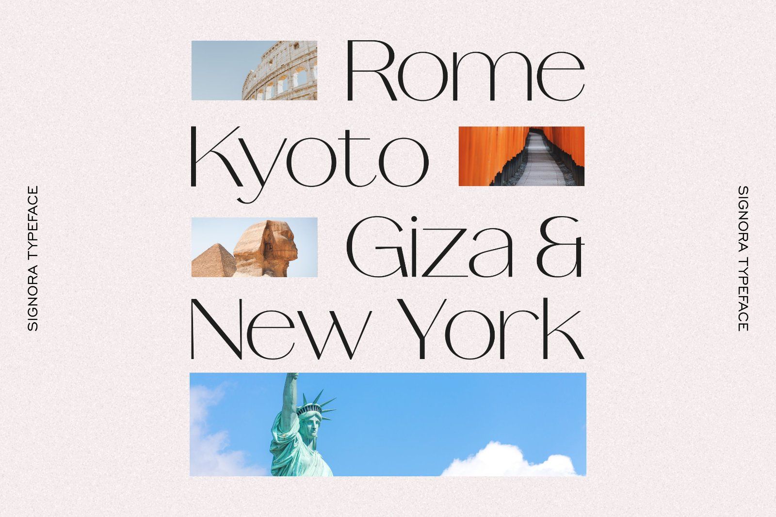 Signora Typeface