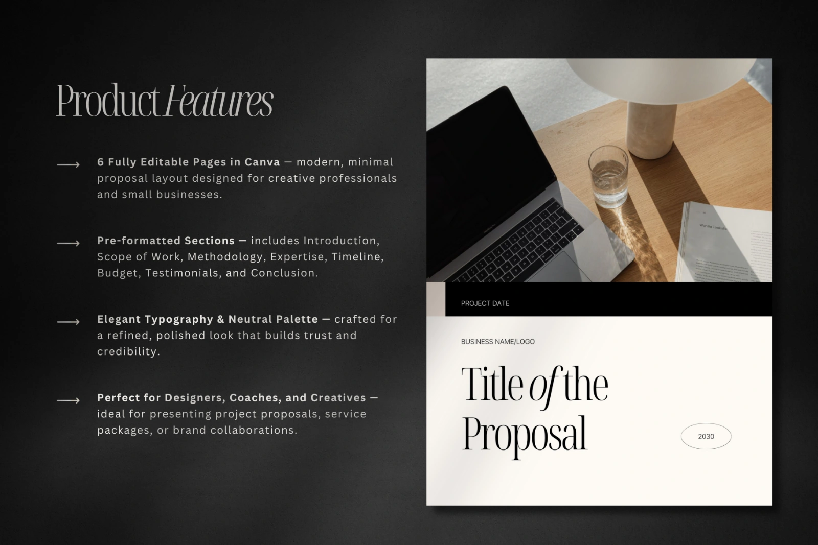 Project Proposal Canva Template — image 2