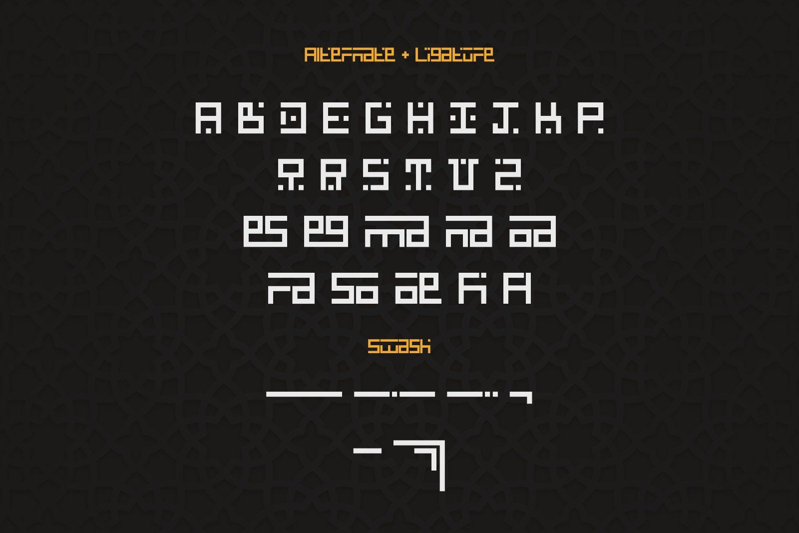 Respati - Kufic Display Font — image 10