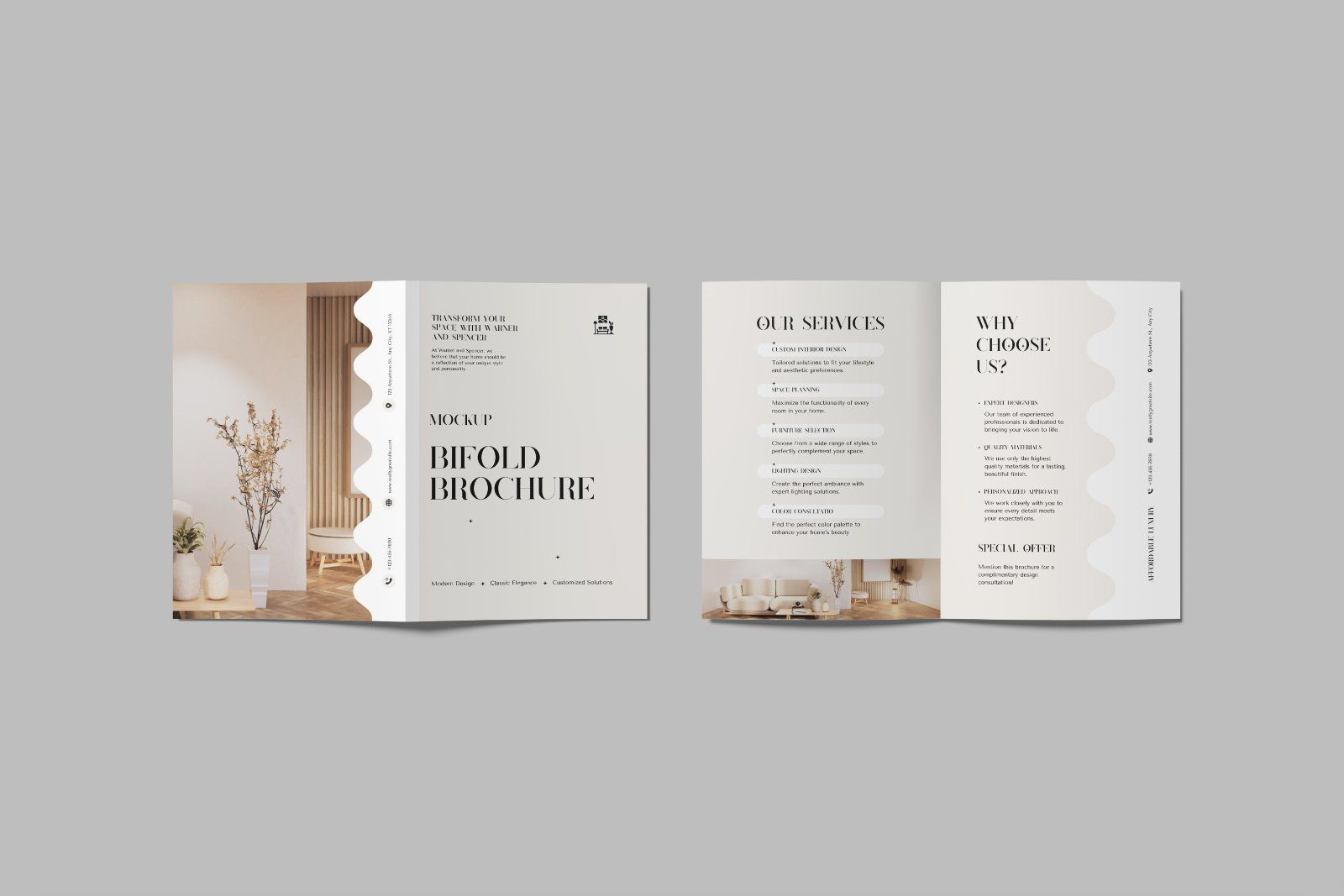 Bifold Brochure Mockup — image 2