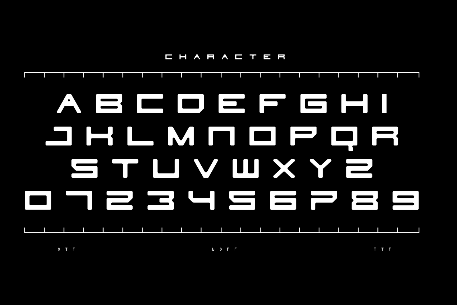 Stelloyx - Futuristic Display Font — image 2