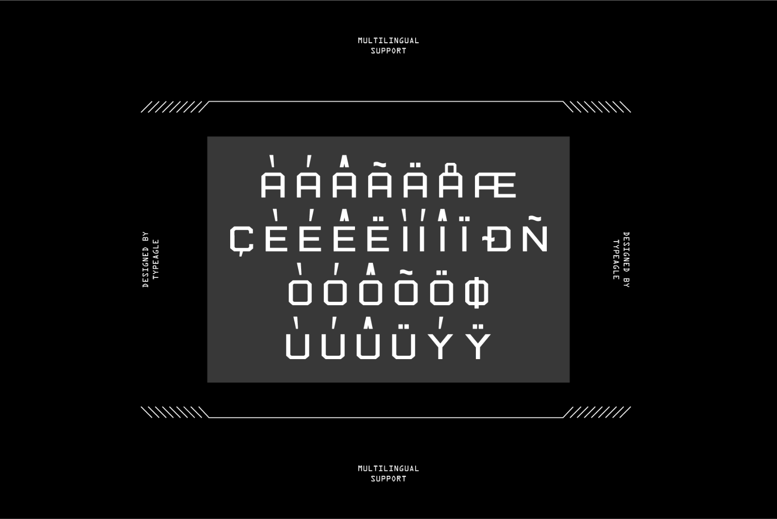 Zebrax - Futuristic Display Font — image 3