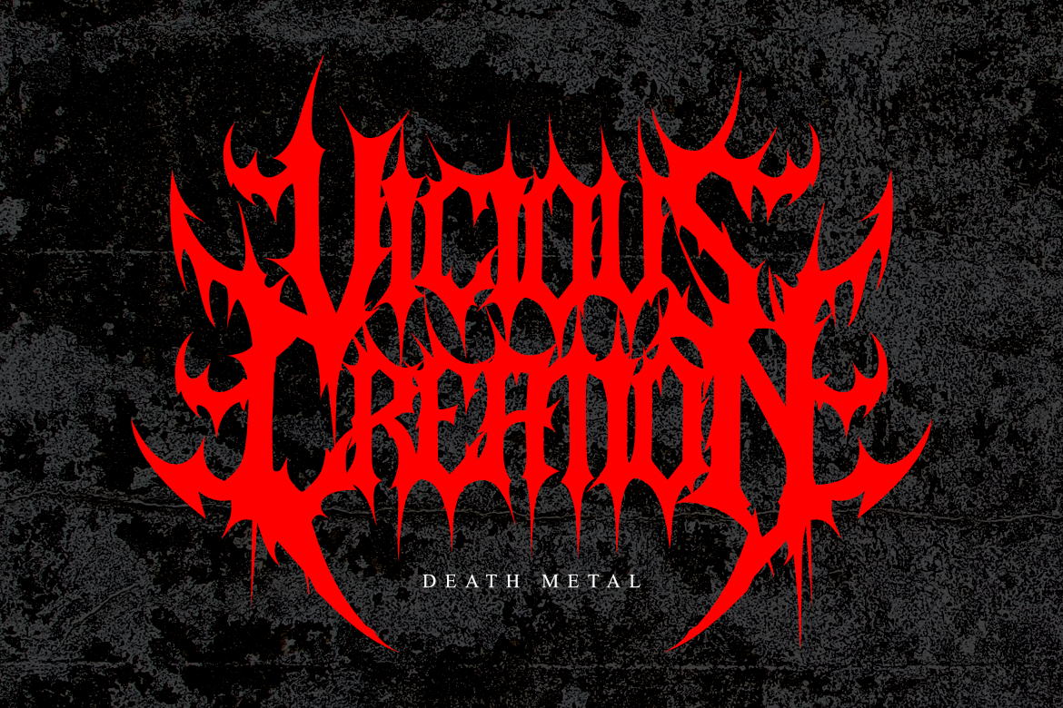 Morveth - Death Metal Font — image 2