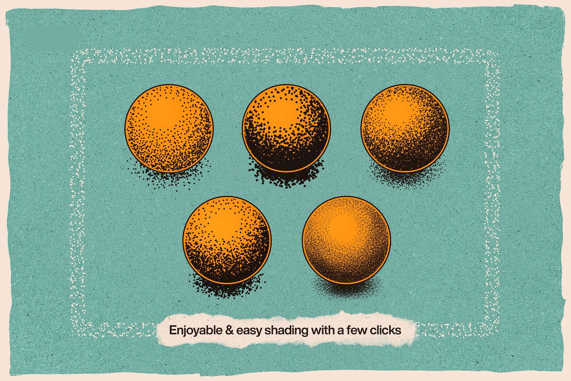 100 Premium Stipple and Grain  Brush set for  Photoshop, Texture Brush, Comic Book illustrations,