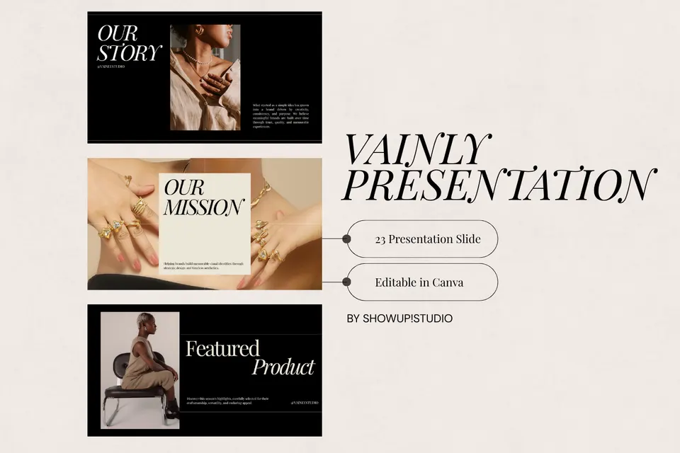 Vainly Minimal Presentation Template