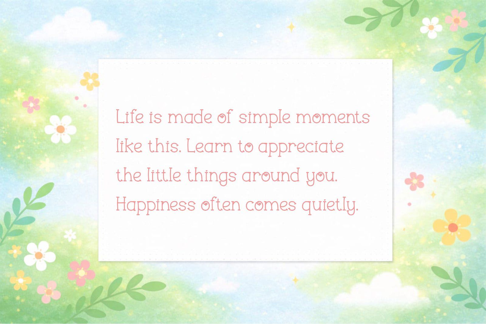 Dainty Hearts – Cute Handwritten Font with Whimsical Charm