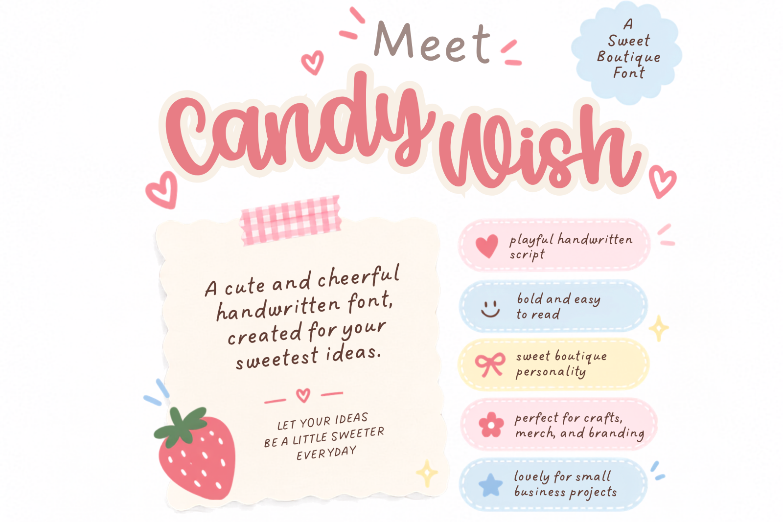 Candy Wish - Bold Handwritten Script — image 2