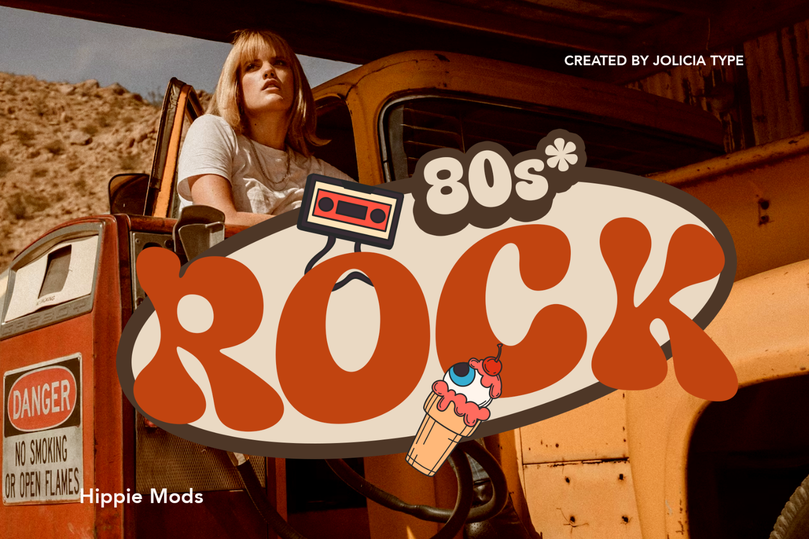Hippie Mods | Groovy Font — image 3