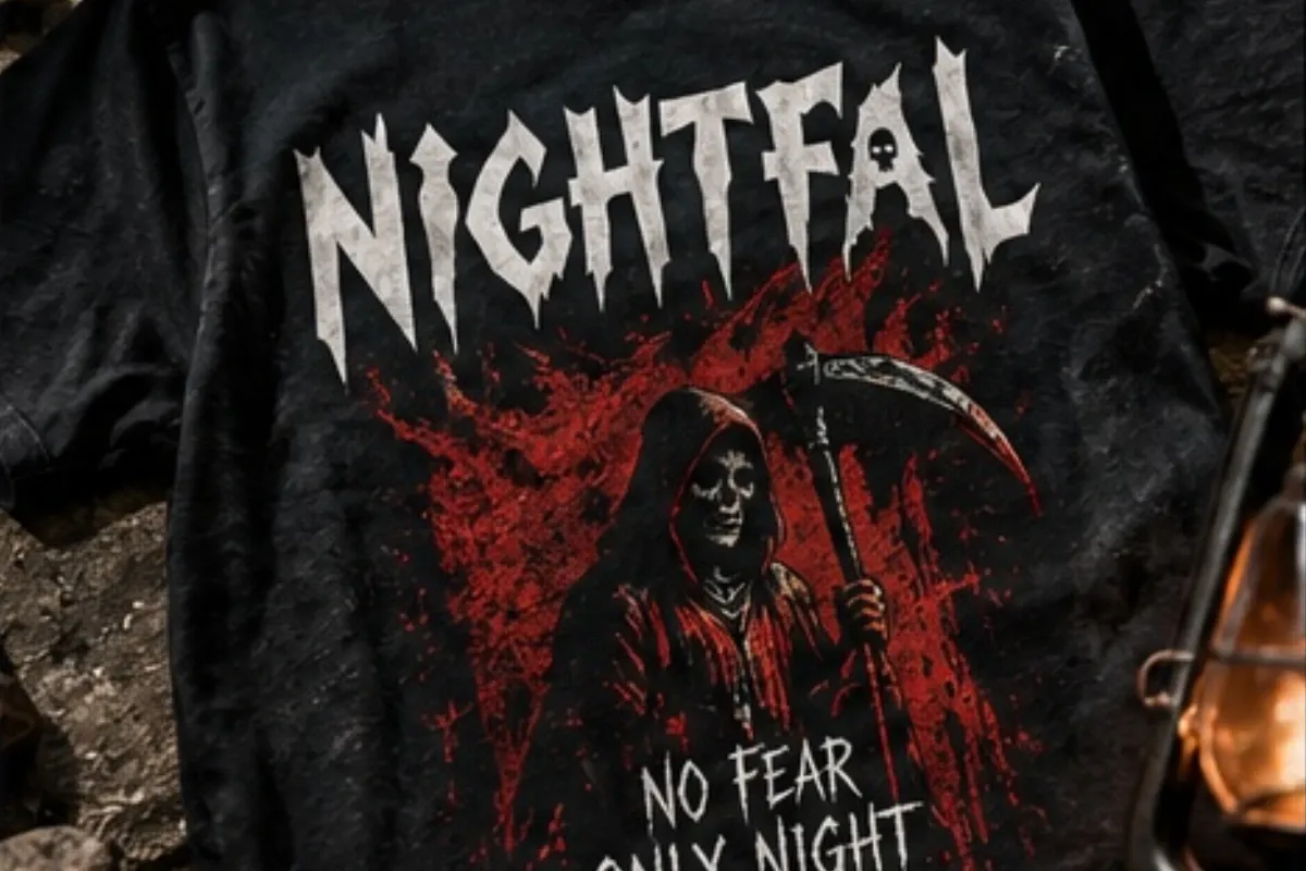 Nightfal Scary Halloween, Horror Movie & Gothic Display Font — image 2