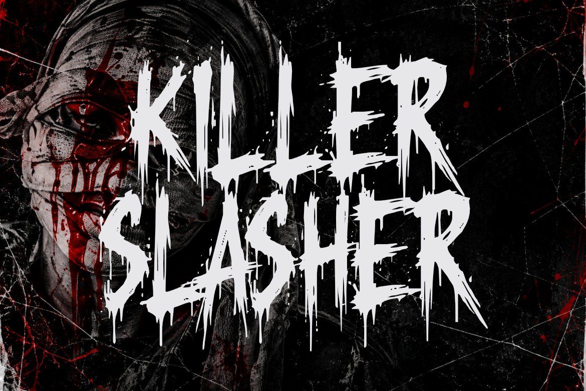 NIGHTSCAR – Scary Horror Display Font | Slasher Halloween Typeface — image 2