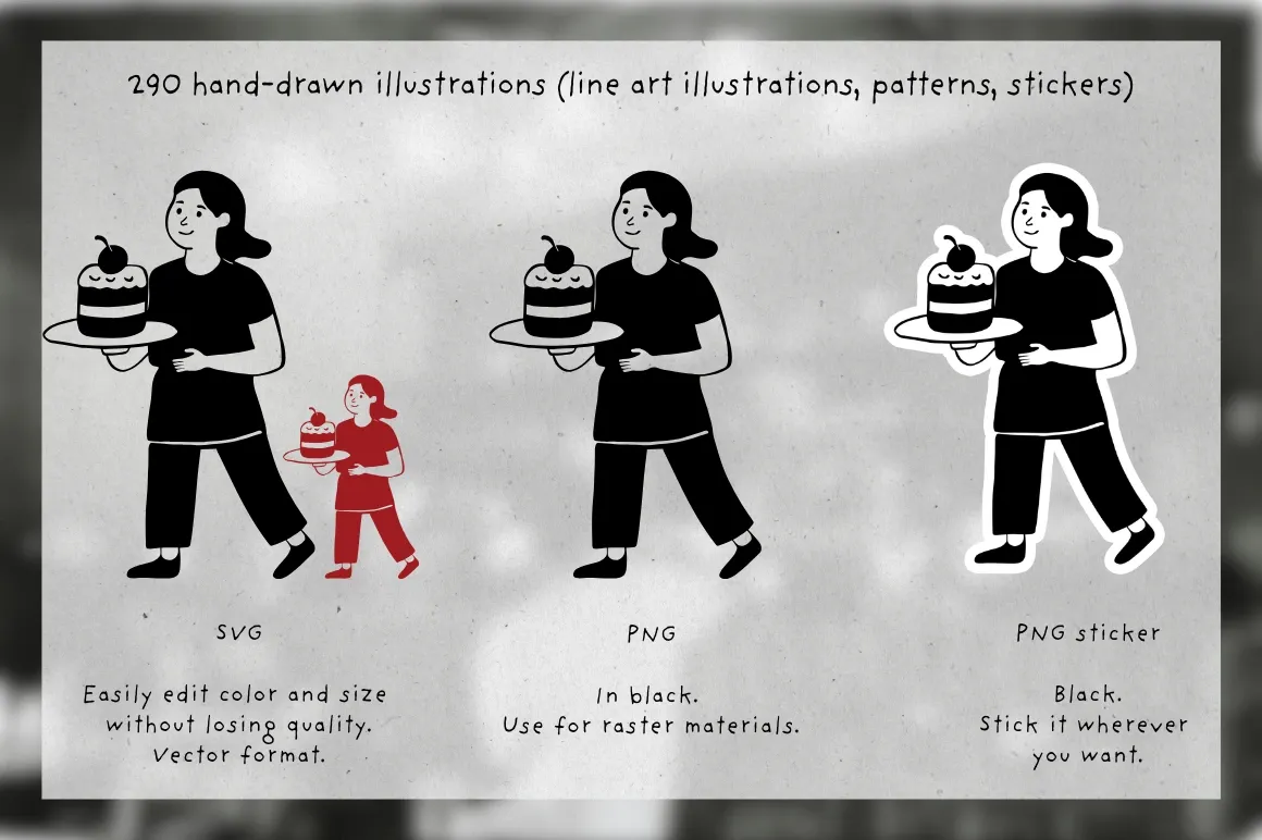 Cafe Vibes Hand Drawn Illustrations — image 2