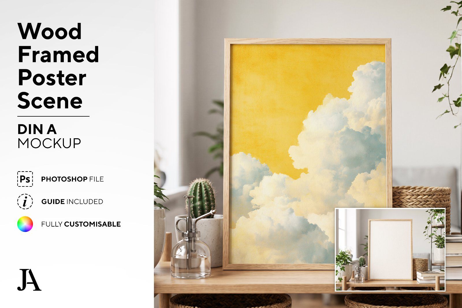 Wood Framed Poster | DIN A PSD — image 2