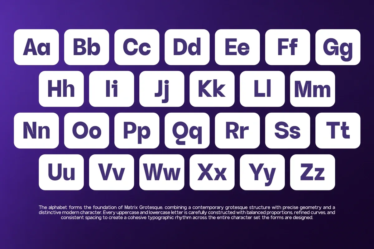 GC Matrix vol.2 – Modern Geometric Sans — image 2