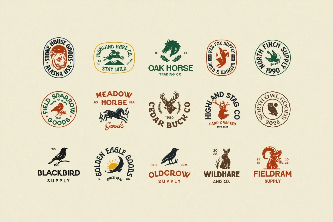 Heritage Goods Logo Collection — image 2