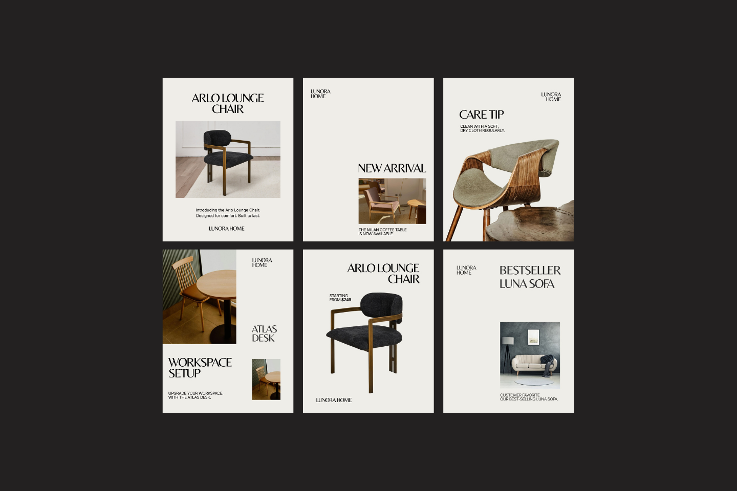 LUNORA — Editorial Furniture IG Kit — image 2