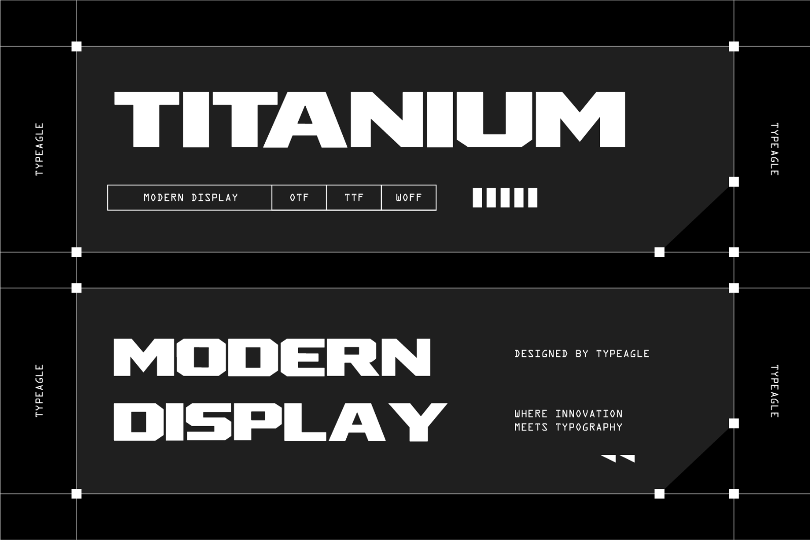 Brixa - Futuristic Display Font — image 3