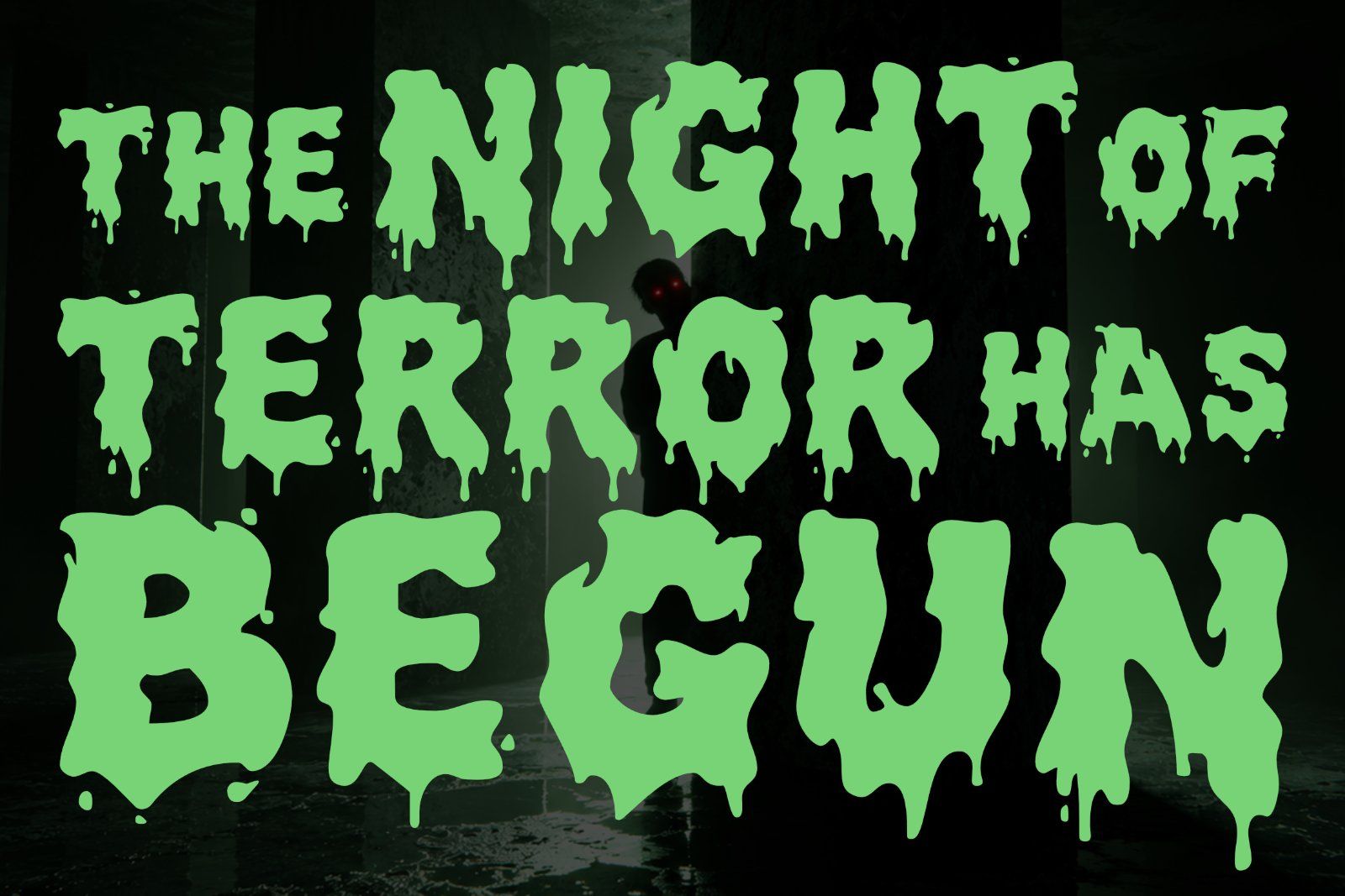 Dripping Slime Font Slimebite | Creepy Halloween Typeface — image 2