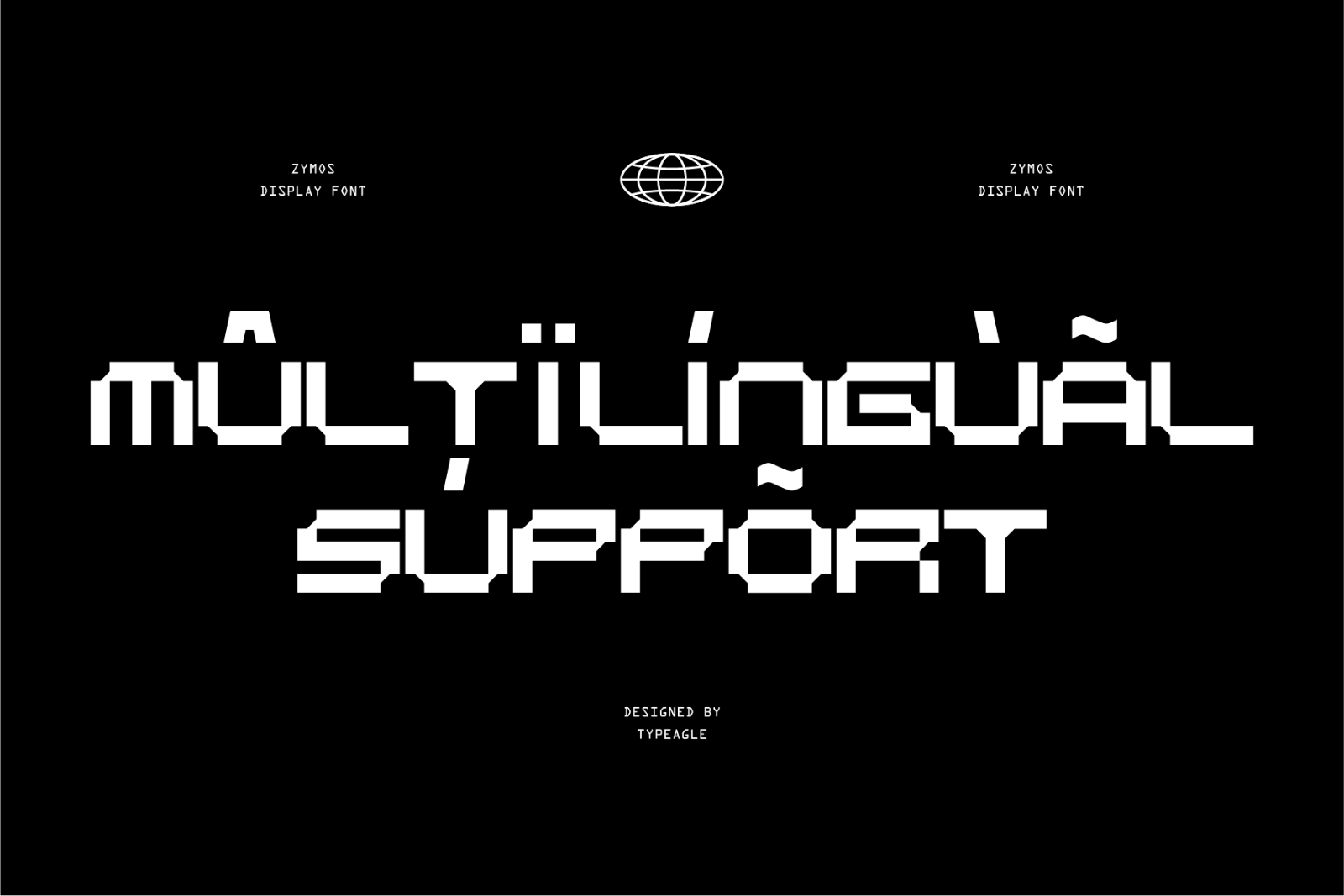 Exonyx - Futuristic Display Font — image 3