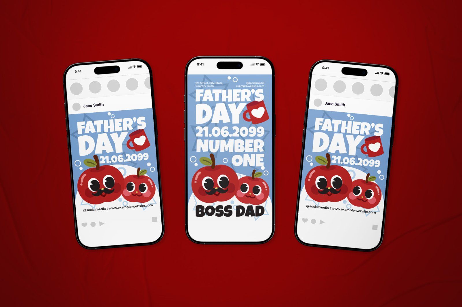 Father's Day Event Flyer Set — image 1