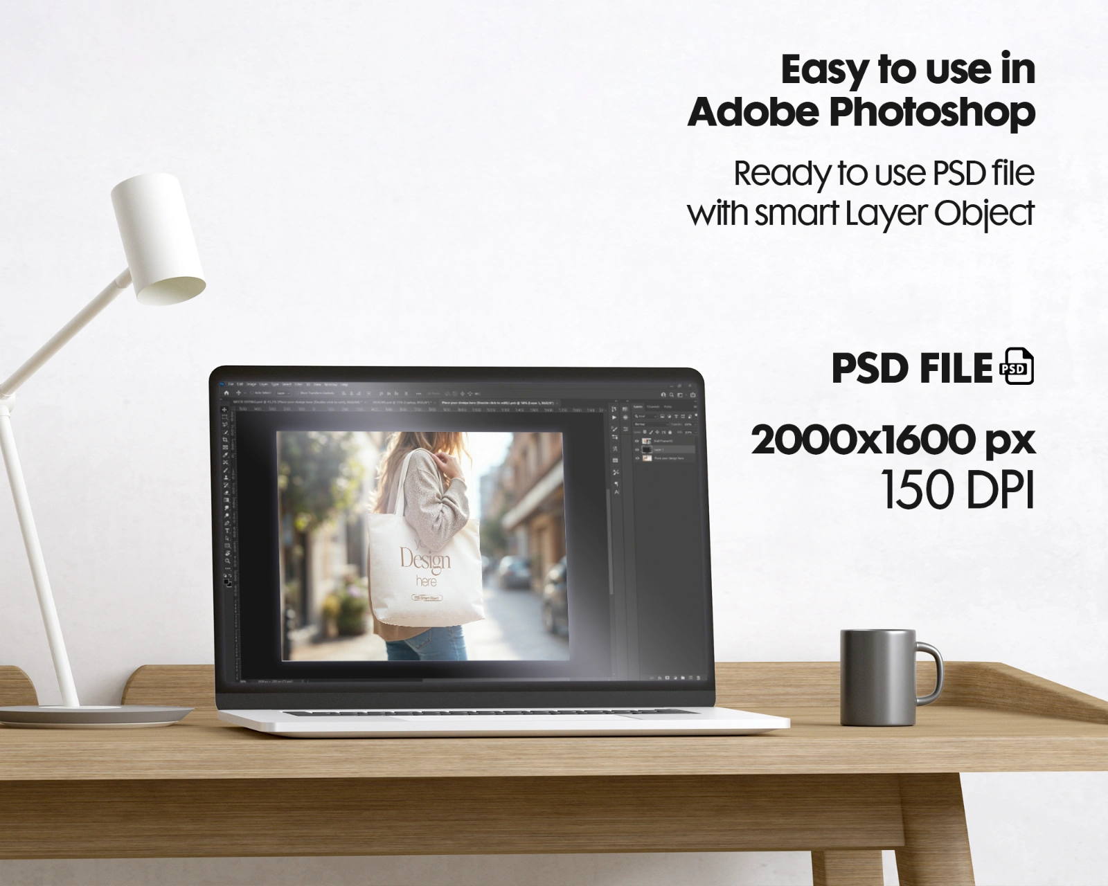 Tote Bag Mockup Bundle PSD: Printify & Printful, 20+ Smart Object Mockups — image 2