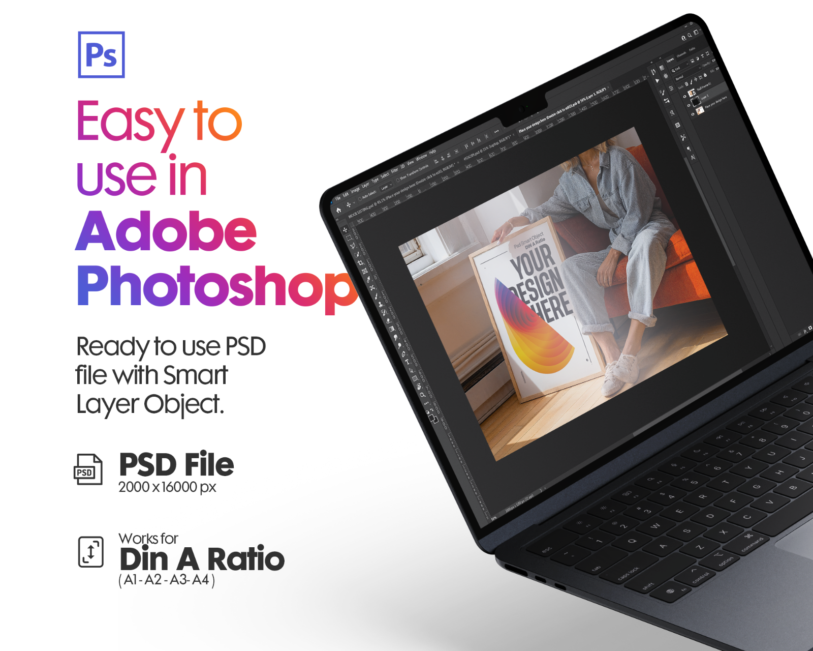 600+ Frame Mockup PSD Bundle Set