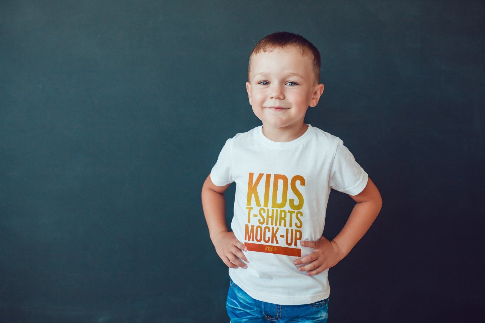 Kids T-Shirt Mock-Up Vol 4