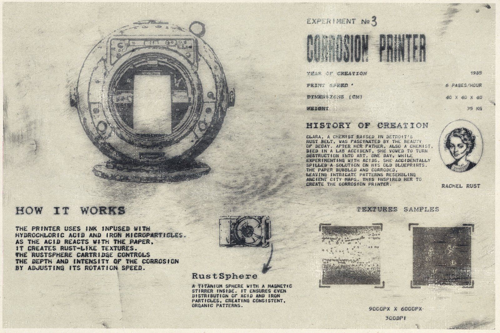 CORROSION PRINTER TEXTURE PACK