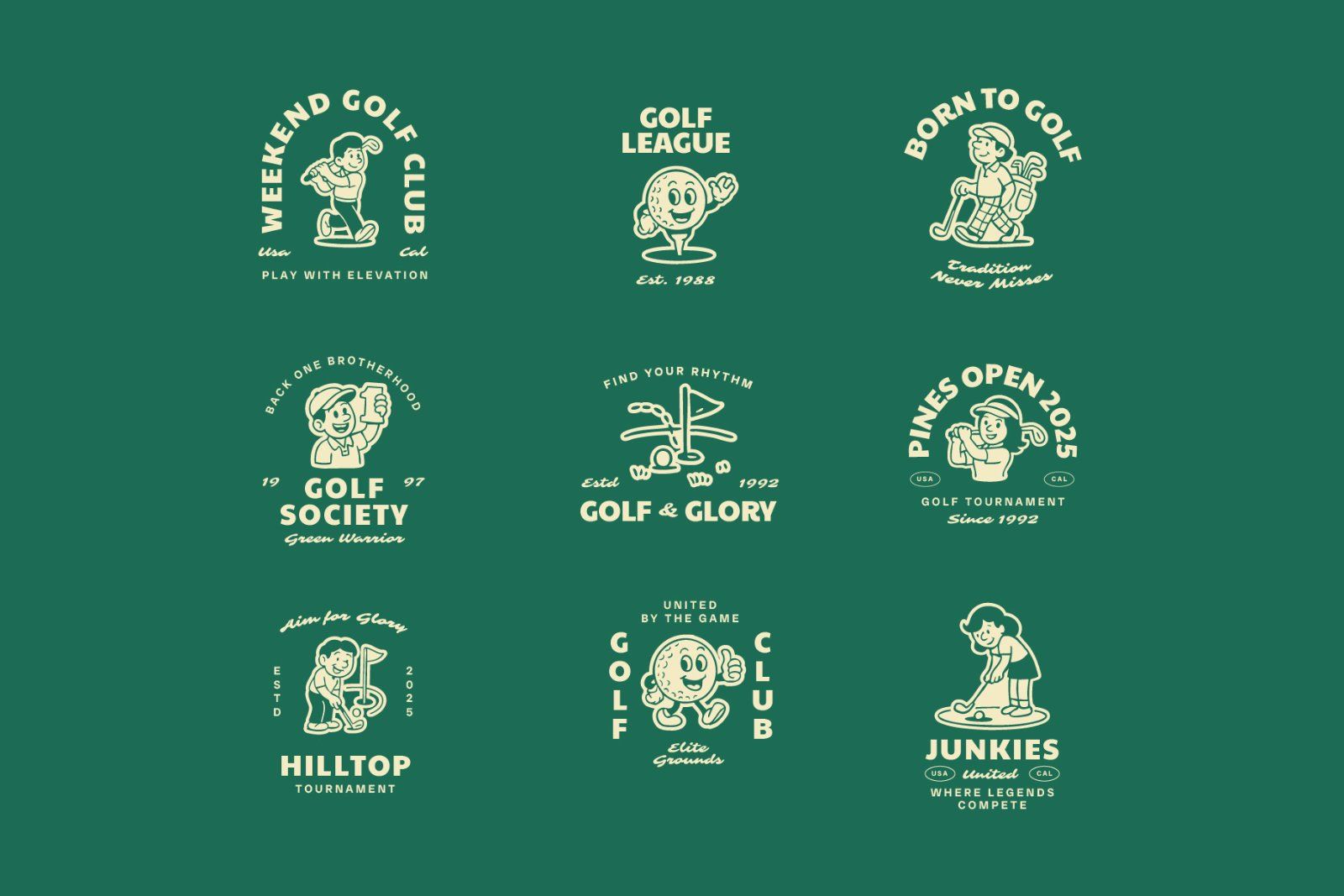 Golf Mascot Graphic — image 2