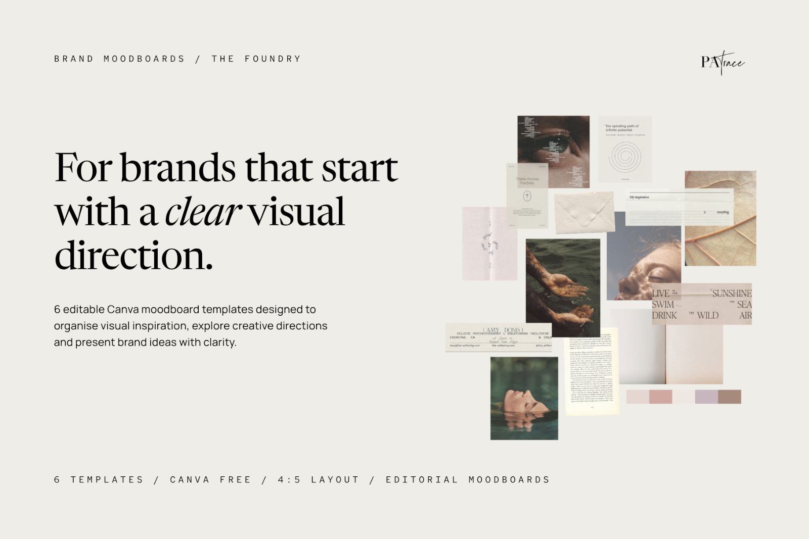 BRAND MOODBOARD Canva Templates — image 2