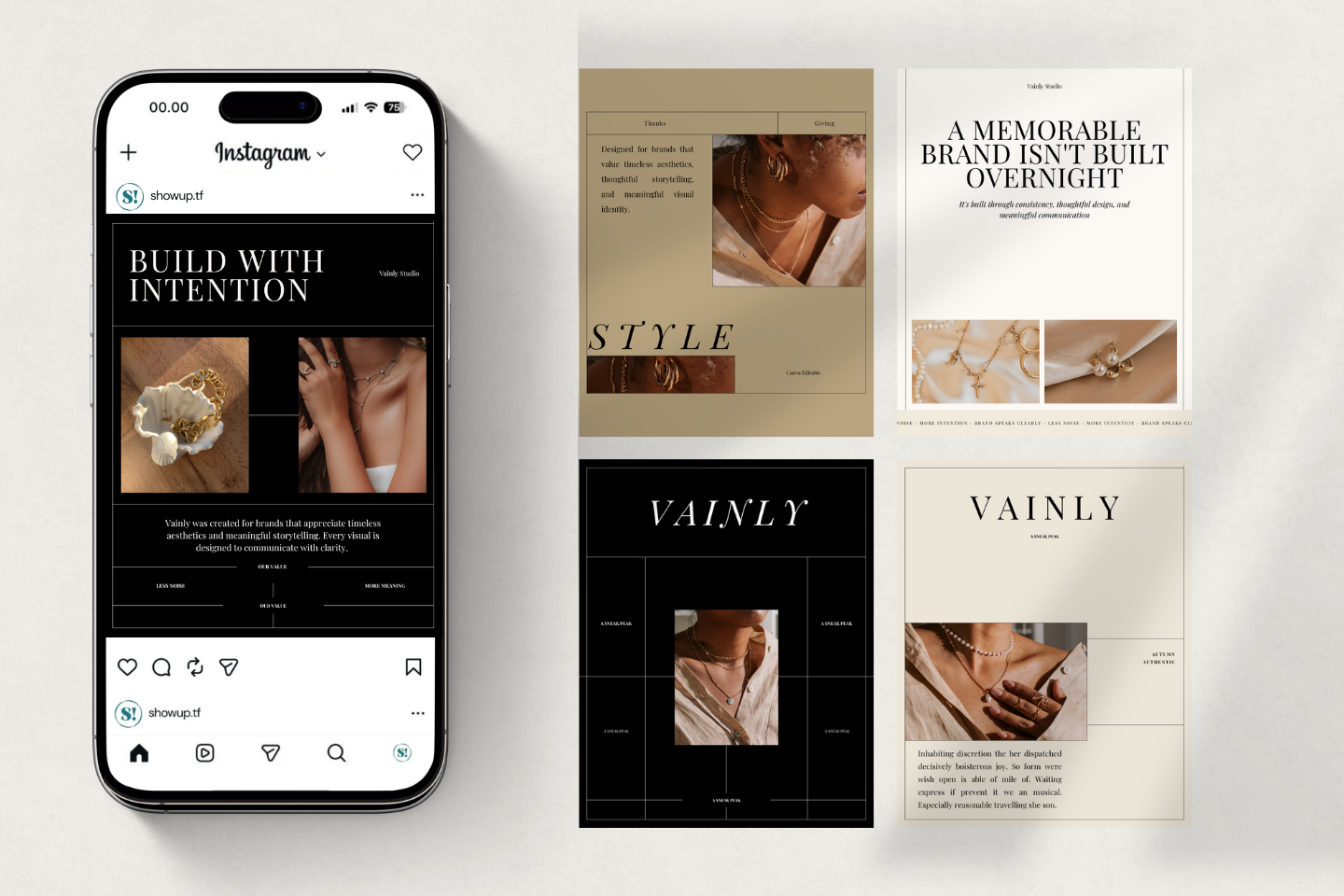 VAINLY – Instagram Canva Templates — image 2