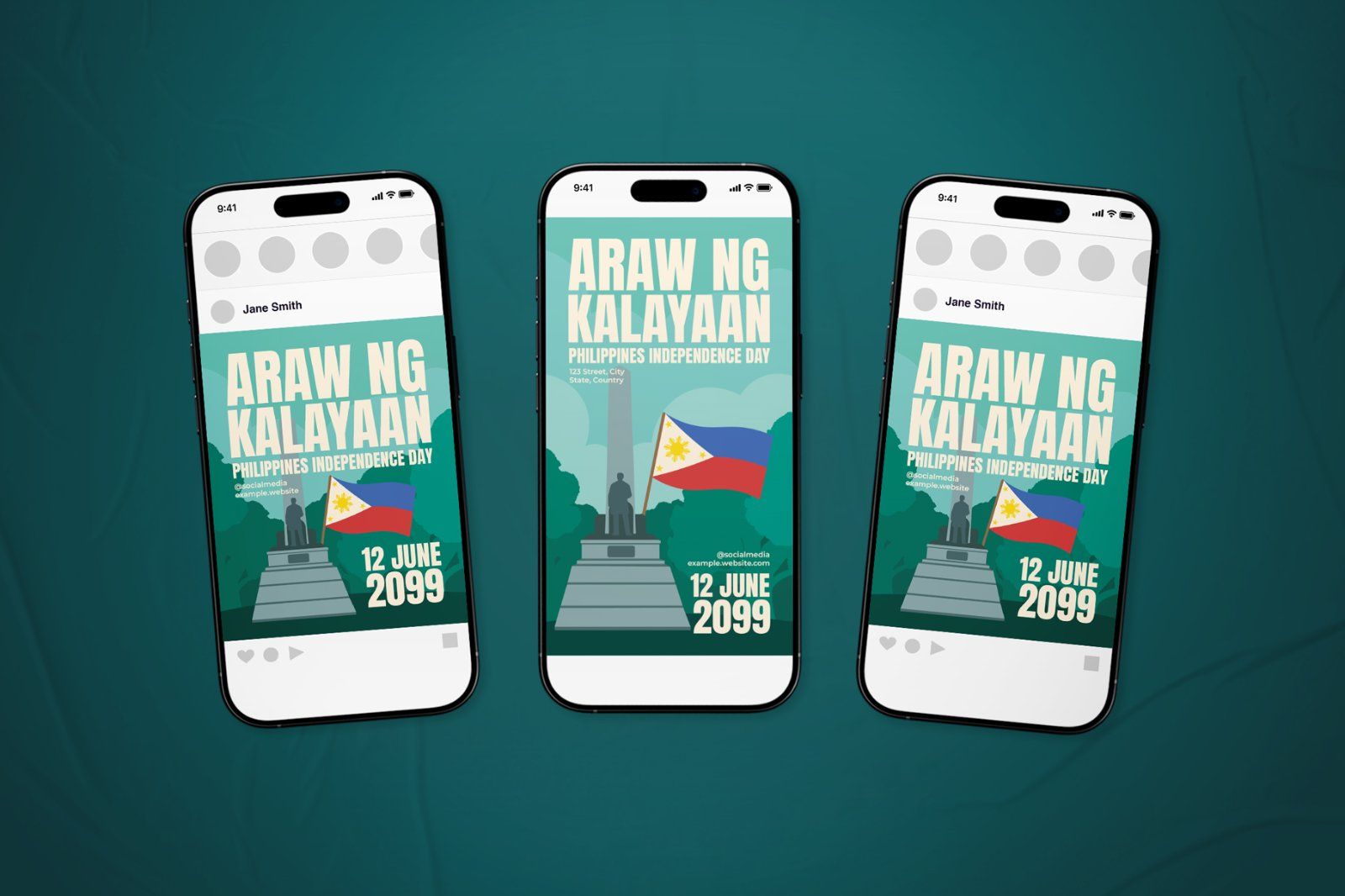 Philippines Independence Day Event Flyer Set — image 1