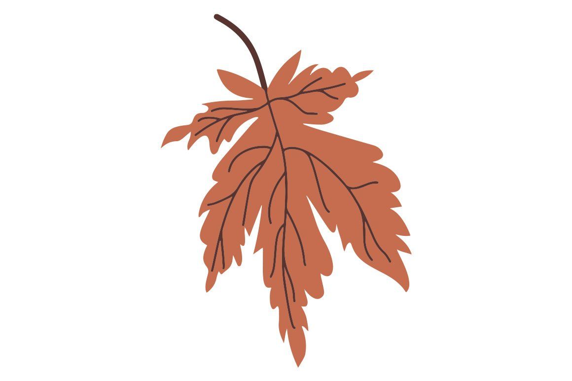 Autumn Leaves Vector Clipart Bundle — image 2